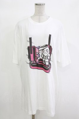 Preview of プリントCOTTON CUTSEW XL 白