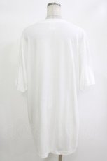 画像2: NieR Clothing / プリントCOTTON CUTSEW XL 白 H-26-10-04-1051-PU-TO-KB-ZH (2)