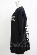 画像2: LONG CLOTHING / DROP ACID POCKET SWEAT M 黒 H-26-10-04-1059-PU-TO-KB-ZH (2)