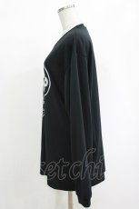 画像2: NieR Clothing / プリントLONG CUTSEW LL 黒 H-26-10-04-1060-PU-TO-KB-ZH (2)