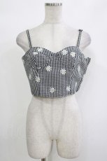 画像1: Candy Stripper / DAISY BUSTIER 1 ブラック H-26-10-04-1062-PU-TO-KB-ZH (1)