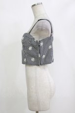 画像2: Candy Stripper / DAISY BUSTIER 1 ブラック H-26-10-04-1062-PU-TO-KB-ZH (2)
