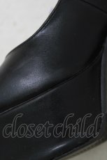 画像6: YOSUKE / 厚底パンプス M 黒 H-26-10-04-1069-PU-SH-AK-ZH (6)