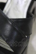 画像5: YOSUKE / 厚底サンダル S 黒 H-26-10-04-1070-PU-SH-AK-ZH (5)