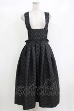 画像1: Candy Stripper / MARRY ME JUMPER SKIRT  ブラック H-26-10-04-1012-PU-OP-KB-ZH (1)