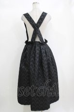 画像3: Candy Stripper / MARRY ME JUMPER SKIRT  ブラック H-26-10-04-1012-PU-OP-KB-ZH (3)