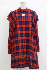 画像1: Candy Stripper / GLUMLY BEAR CHECK ONE-PIECE 2(M) RED H-26-10-04-1013-PU-OP-KB-ZH (1)