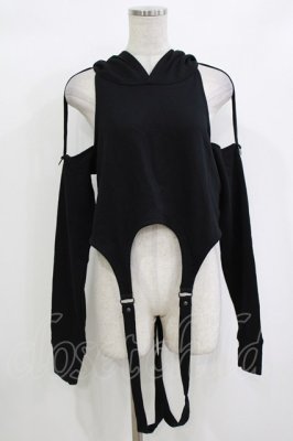 Preview of NO HANG UPS CROPPED HOODIE S 黒