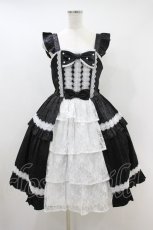 画像1: axes femme kawaii / ロマンスローズジャンスカ M ブラック H-26-10-04-018-AX-OP-NS-ZH (1)