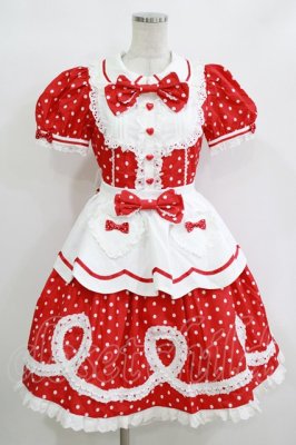 Preview of Candy Shop Manager ワンピース M レッド