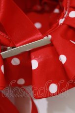 画像5: TaTaTa Lolita（海外ロリータブランド） / Candy Shop Manager ワンピース M レッド H-26-10-05-1003-PU-OP-NS-ZH (5)
