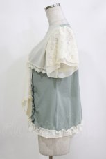 画像2: axes femme / リボンディテールプルオーバー M ミント H-26-10-05-1060-AX-TO-NS-ZH (2)