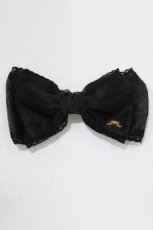 画像2: Angelic Pretty / シャーベットリボンバレッタ  黒 H-26-10-05-1077-AP-ZA-NS-ZH (2)