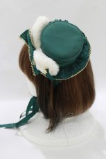 画像2: Angelic Pretty / Merry BunnyミニHat  グリーン H-26-10-05-1080-AP-AC-IG-ZH (2)