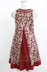 画像3: axes femme / スカラップチュニック M ワイン H-26-10-05-1019-AX-TO-NS-ZH (3)