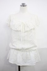 画像1: LIZ LISA / フリルレースチュニ 0 オフ H-26-10-05-011-LO-TO-YZ-ZH (1)