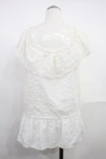画像2: LIZ LISA / フリルレースチュニ 0 オフ H-26-10-05-011-LO-TO-YZ-ZH (2)