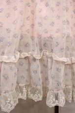 画像3: ERIKA Collaboration / 小花柄シアージャンパースカート 4L ピンク H-26-10-05-002-LO-OP-NS-ZH (3)