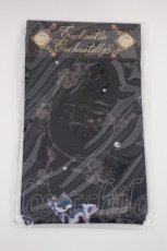 画像1: Enchantlic Enchantilly / 金魚の宝石箱オーバーニーソックス  クロ×ブルー H-26-10-05-030-LO-ZA-IG-ZH (1)