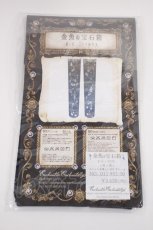 画像2: Enchantlic Enchantilly / 金魚の宝石箱オーバーニーソックス  クロ×ブルー H-26-10-05-030-LO-ZA-IG-ZH (2)