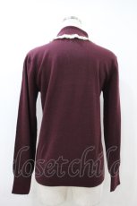 画像2: Jane Marple / ハイネックプルオーバー M ボルドー H-26-10-06-1052-JM-TO-AK-ZH (2)