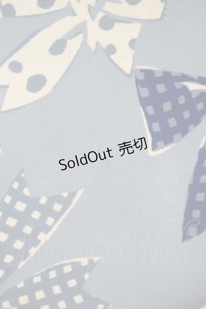 画像4: Jane Marple / The 30th Ribbon Bag  ブルー H-26-10-06-1012-JM-BG-AK-ZH (4)