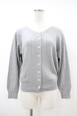 Preview of Summer Yarn 2Face Cardigan M グレー