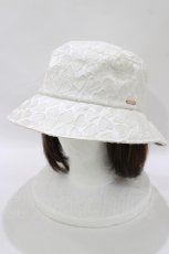 画像1: axes femme / UVカット付ハートバケハ  オフ H-26-10-06-012-AX-AC-NS-ZH (1)