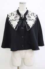 画像1: Innocent World / 白薔薇ケープ M ブラック H-26-10-06-002-IW-JA-NS-ZH (1)