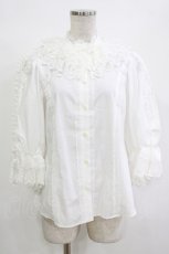 画像1: Angelic Pretty / プーペ ドゥ レーヴ~私の憧れのお人形~ブラウス Free 白 H-26-10-06-003-AP-BL-NS-ZH (1)