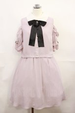 画像1: Ank Rouge / 襟付きオフショルワンピース M ピンク H-26-10-07-006-CA-OP-IG-ZH (1)