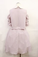 画像3: Ank Rouge / 襟付きオフショルワンピース M ピンク H-26-10-07-006-CA-OP-IG-ZH (3)