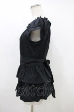 画像2: PEACE NOW / オフショルチュニック M 黒 H-26-10-07-1016-PU-TO-AK-ZH (2)