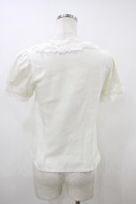 画像2: MILK / キャロラインブラウス  アイボリー H-26-10-07-1021-ML-BL-AK-ZH (2)
