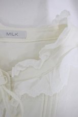 画像3: MILK / キャロラインブラウス  アイボリー H-26-10-07-1021-ML-BL-AK-ZH (3)