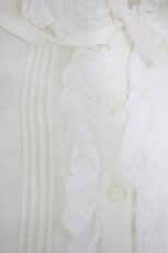 画像5: MILK / キャロラインブラウス  アイボリー H-26-10-07-1021-ML-BL-AK-ZH (5)