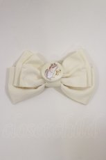 画像1: Enchantlic Enchantilly / くるみボタンのリボンブローチ  オフシロ H-26-10-07-028-LO-AC-IG-ZH (1)