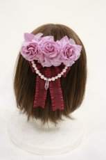 画像1: Angelic Pretty / シークレットガーデンバレッタ  ピンク H-26-10-07-033-AP-AC-OW-ZH (1)