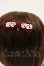 画像2: metamorphose / ロゴリボンコーム  アカ H-26-10-07-035-ME-AC-IG-ZH (2)