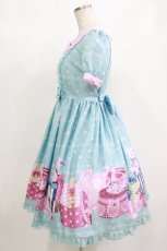 画像2: Angelic Pretty / Lovely Toyboxワンピース one size fits all サックス H-26-10-08-004-AP-OP-AS-ZH (2)