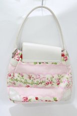 画像2: BABY,THE STARS SHINE BRIGHT / スウィーティーギンガムボーダーボストンBag  ピンク H-26-10-08-048-BA-BG-NS-ZH (2)