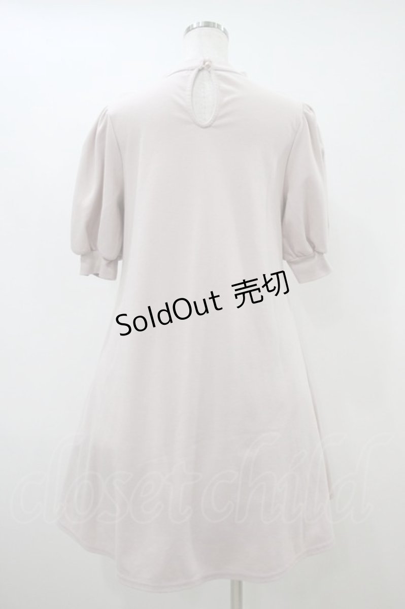画像2: Ank Rouge / ヨーク切替チョーカーデザインカットワンピース M ピンク H-26-10-08-1029-CA-OP-OW-ZH (2)