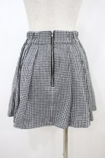 画像2: Ank Rouge / デイジーバックルプリーツスカート M 黒 H-26-10-08-1043-CA-BL-SZ-ZH (2)