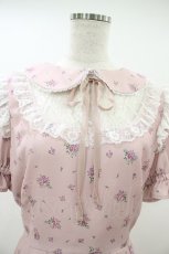 画像3: Ank Rouge / フラワーコンビネゾン M ピンク H-26-10-08-1045-CA-OP-OW-ZH (3)