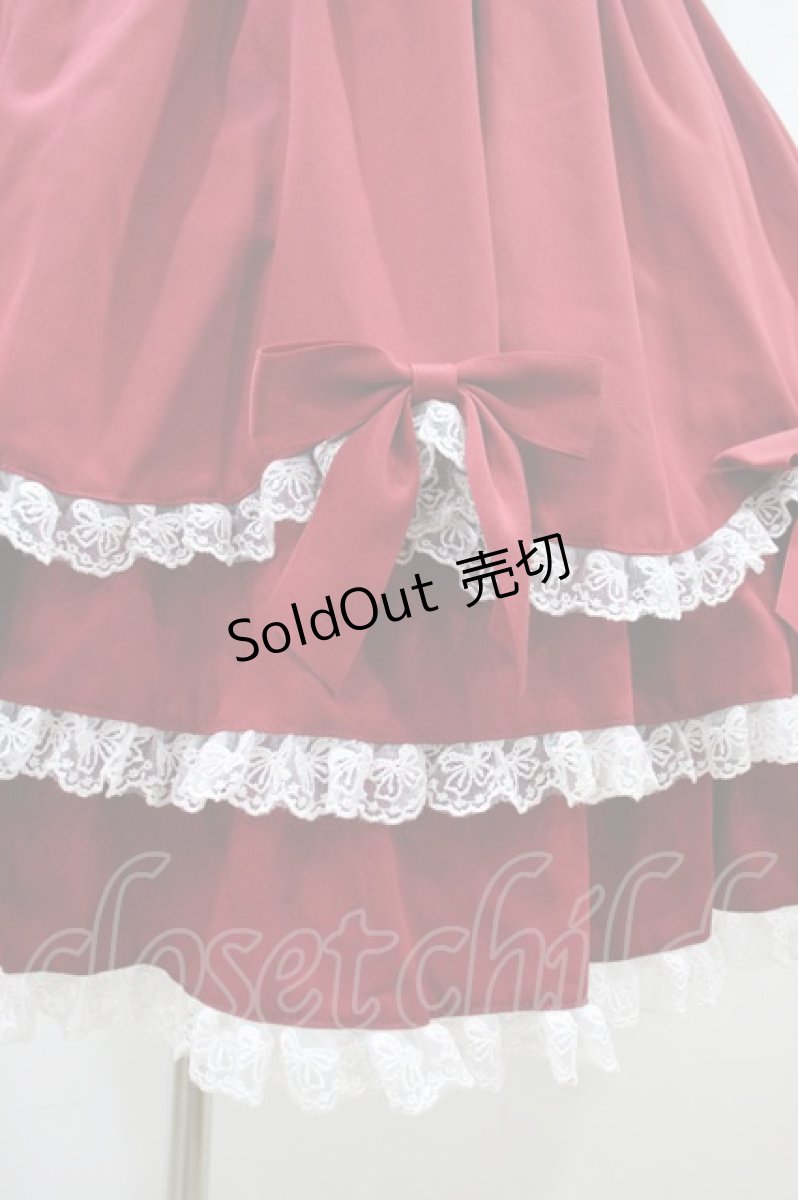 画像5: To Alice / ヴィンテージドールジャンパースカートセット L レッド H-26-10-08-1015-LO-OP-YZ-ZH (5)