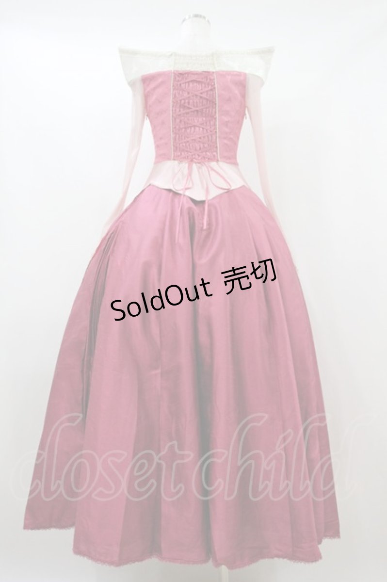 画像2: Secret Honey / Pink or Blue dress(Sleeping Beauty ver.) 2 ピンク H-26-10-08-1016-CA-OP-YZ-ZH (2)