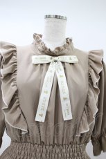 画像3: m petit by misako / NINA'SコラボAMハイショクメローワンピース L ベージュ H-26-10-08-1019-LO-OP-YZ-ZH (3)