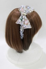 画像2: Angelic Pretty / Dreamy Jewelカチューシャ  サックス H-26-10-08-062-AP-AC-IG-ZH (2)
