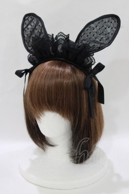 Preview of Midnight Bunnyカチューシャ  クロ