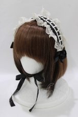 画像1: Innocent World / ミランダヘッドドレス  ブラック H-26-10-08-067-IW-AC-YZ-ZH (1)